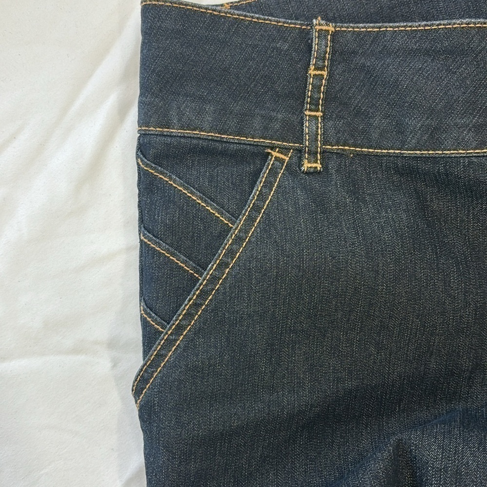 Bisou/Bisou Wide Leg Denim Capris Size 14 - Picture 4 of 9